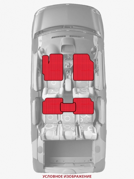 ЭВА коврики «Queen Lux» стандарт для Audi S5 (1G)